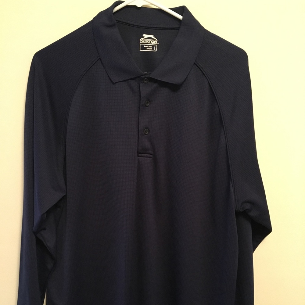 Slazenger men’s long sleeve golf shirt